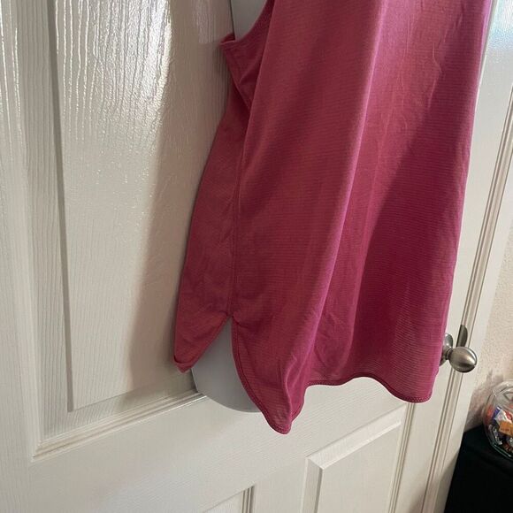 Lululemon Size 8 What The Sport Singlet Tank Top Magenta - Picture 4 of 6